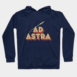 Ad Astra - Vintage Space Exploration Hoodie